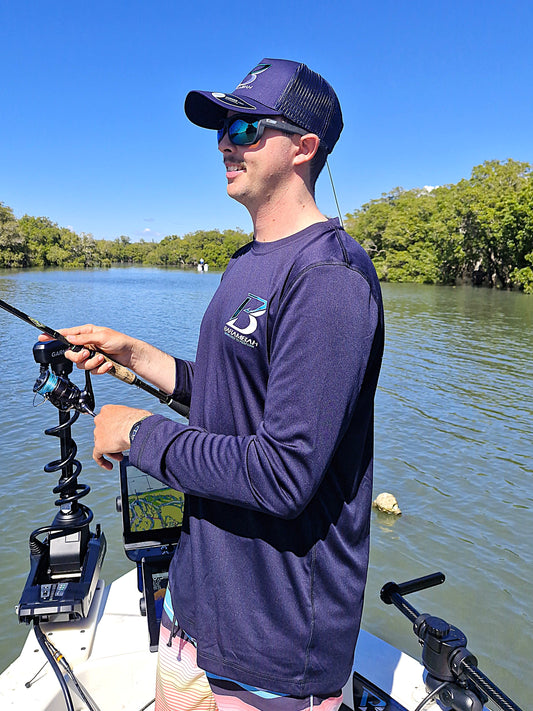 Barambah Fishing Shirt - Crew Neck