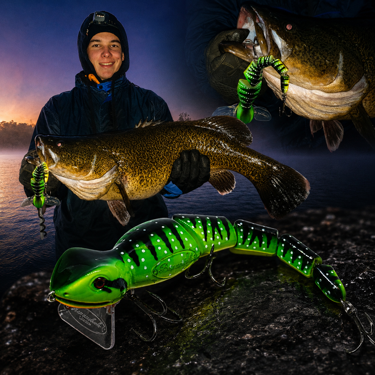 Barambah Lures - Australian Fishing Lures for Murray Cod, Bream & Flat Barambah Lures - Australian Fishing Lures for Murray Cod, Bream & Flat